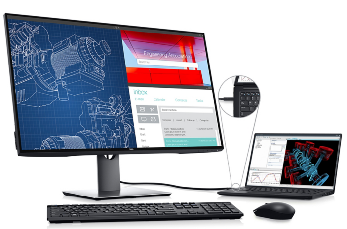 戴尔 UltraSharp 32 系列 4K USB-C 显示器：U3219Q